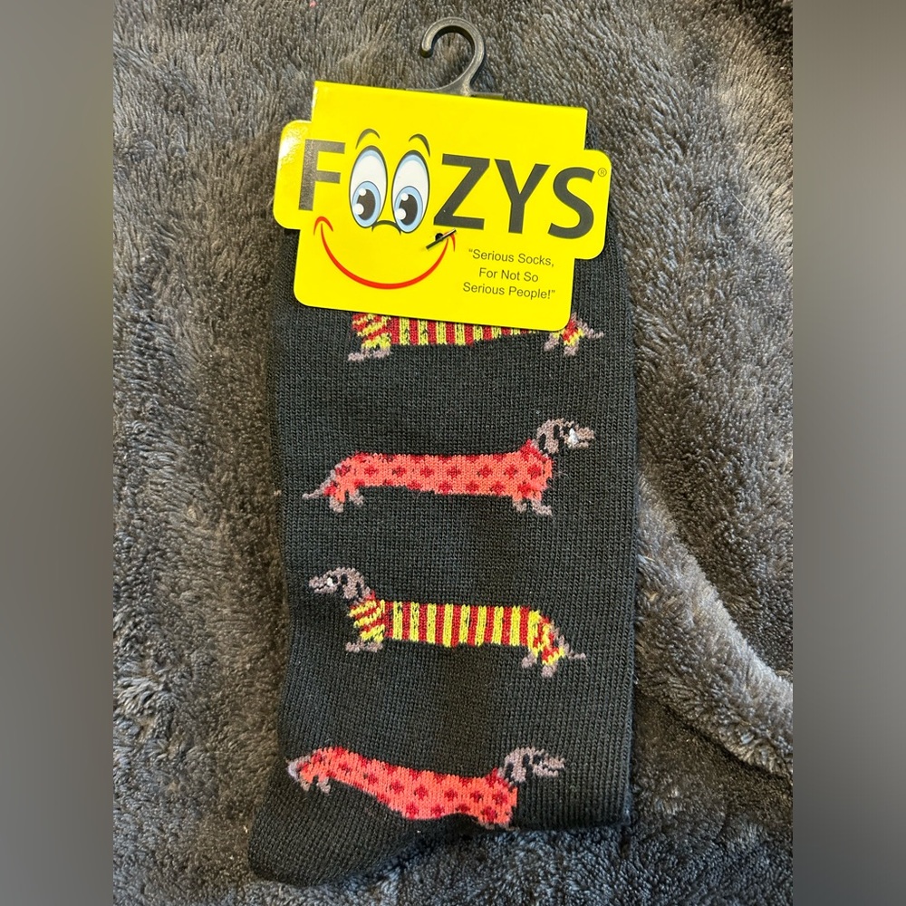 Brand New Foozys Dachshund Socks